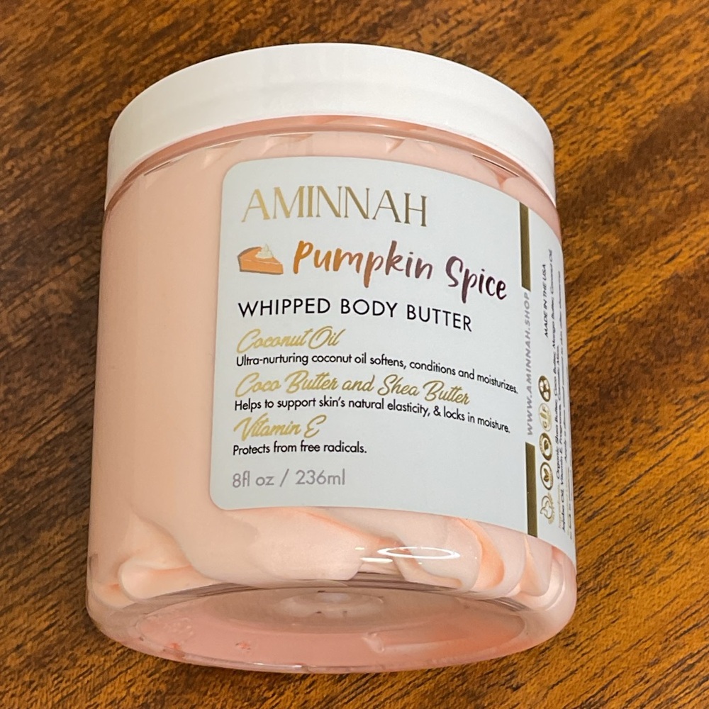 Aminnah Pumpkin Spice Whipped Body Butter - NEW - Picture 6 of 7